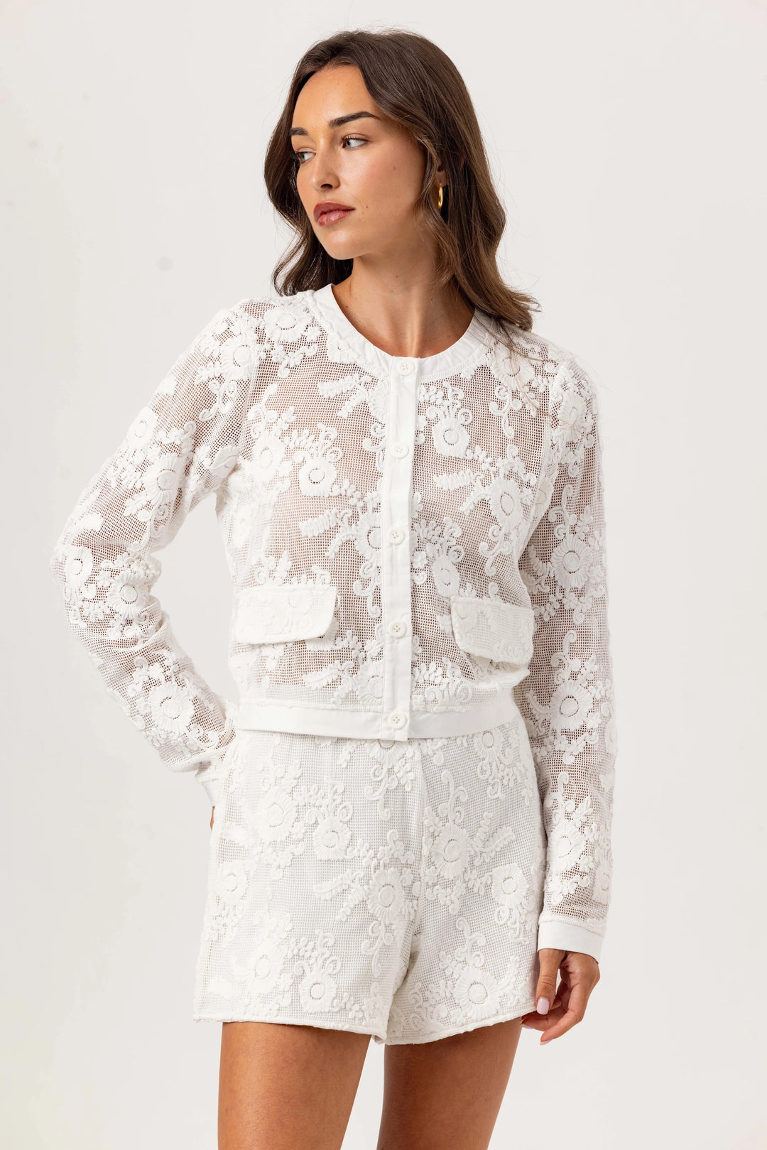 Coconut Milk Isabel Cardigan