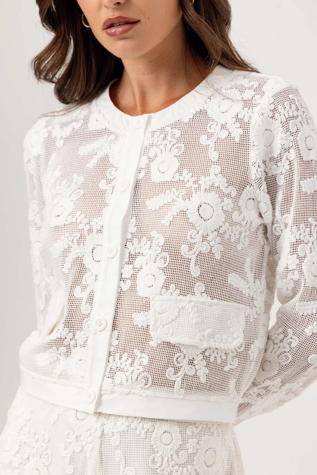 Coconut Milk Isabel Cardigan