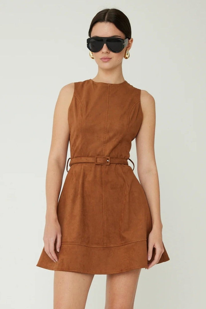 Cognac Lorenzo Dress