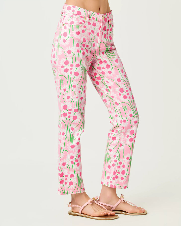 Conch Shell Pink Sunny Daisies Annet Jean