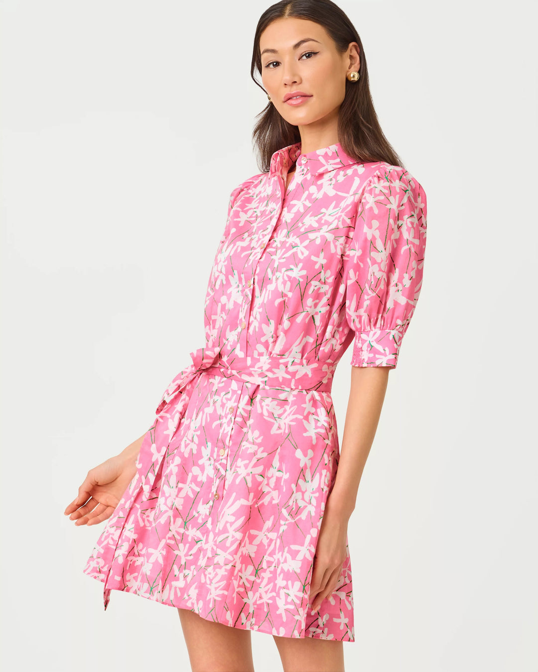 Confetti Pink Larkyn Shirtdress