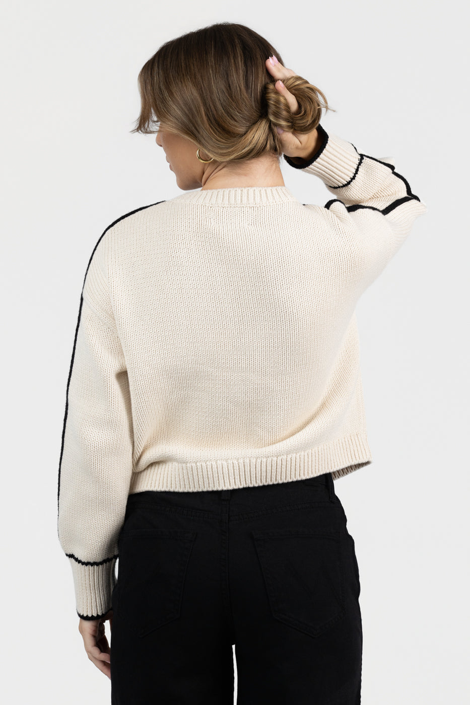 Cream Combo Miro Pullover