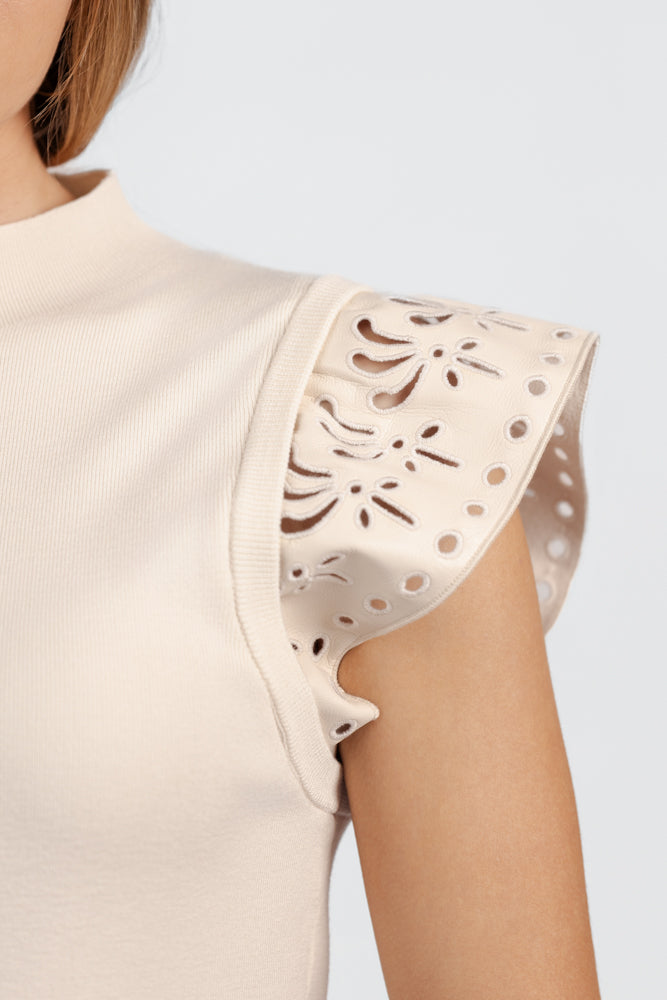 Cream Orla Top