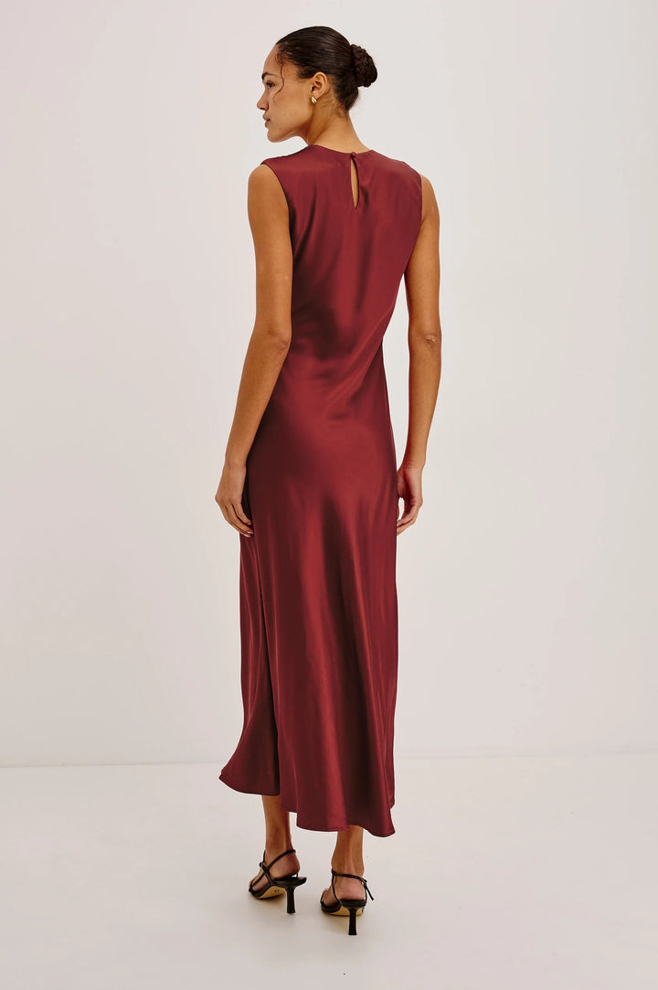 Crimson Mira Dress