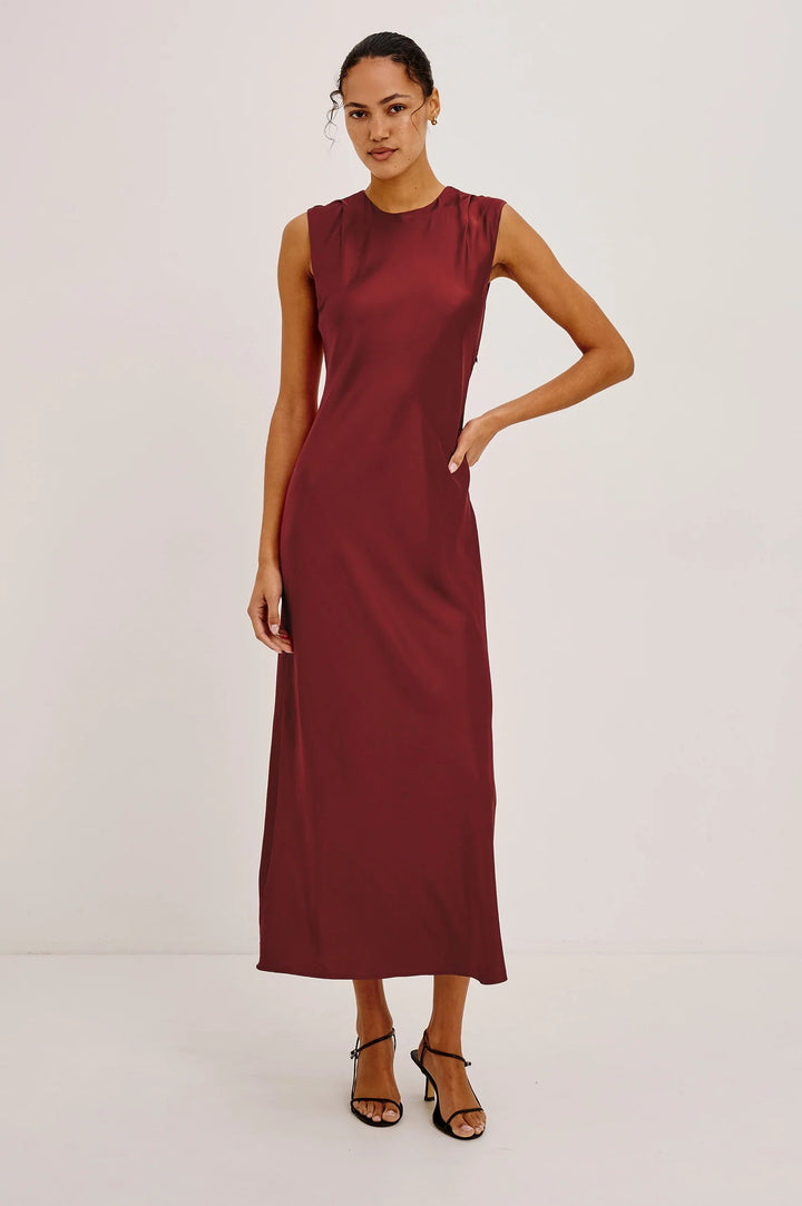 Crimson Mira Dress