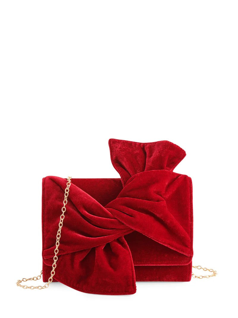 Crimson Cora Clutch