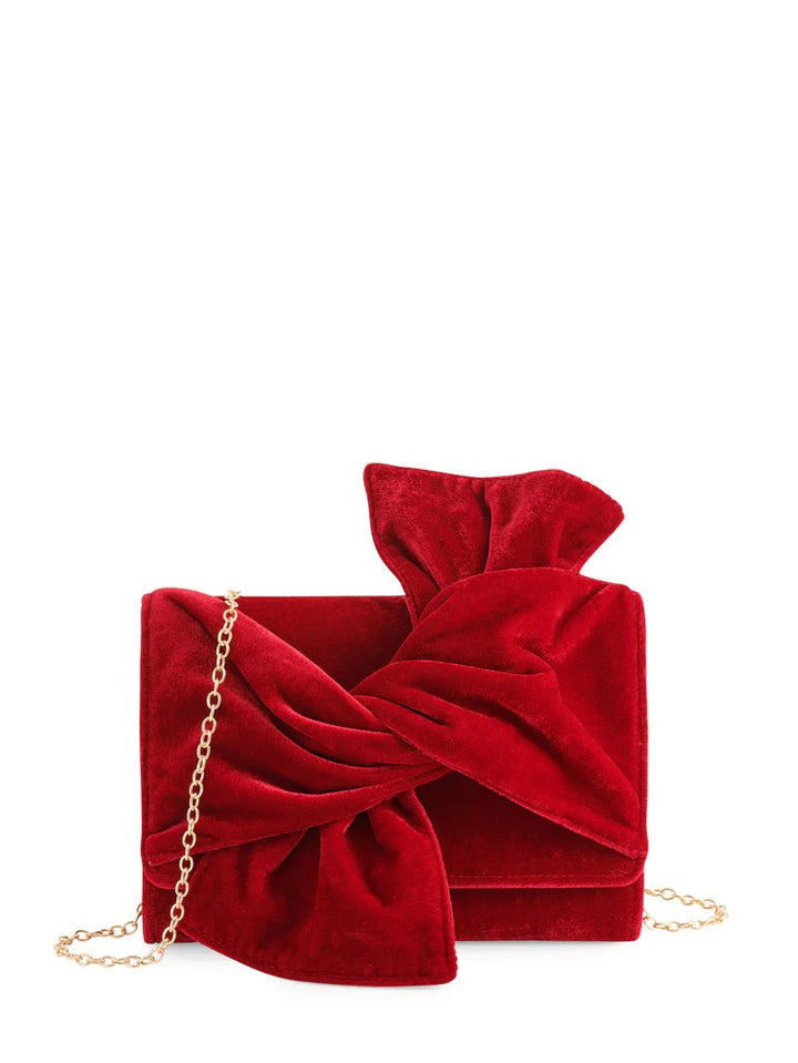 Crimson Cora Clutch