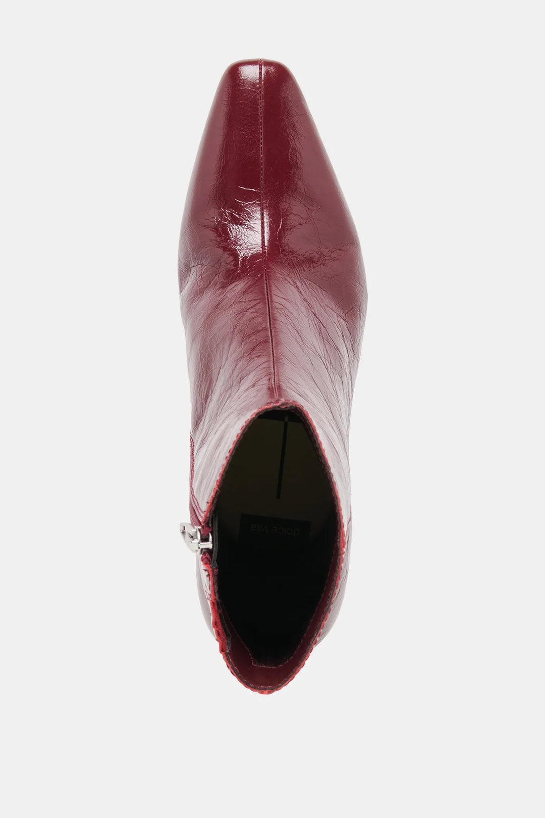 Oxblood Crinkle Patent Bayra Boot