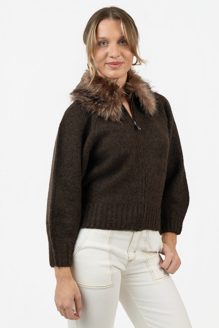 Dark Espresso Odessa Sweater