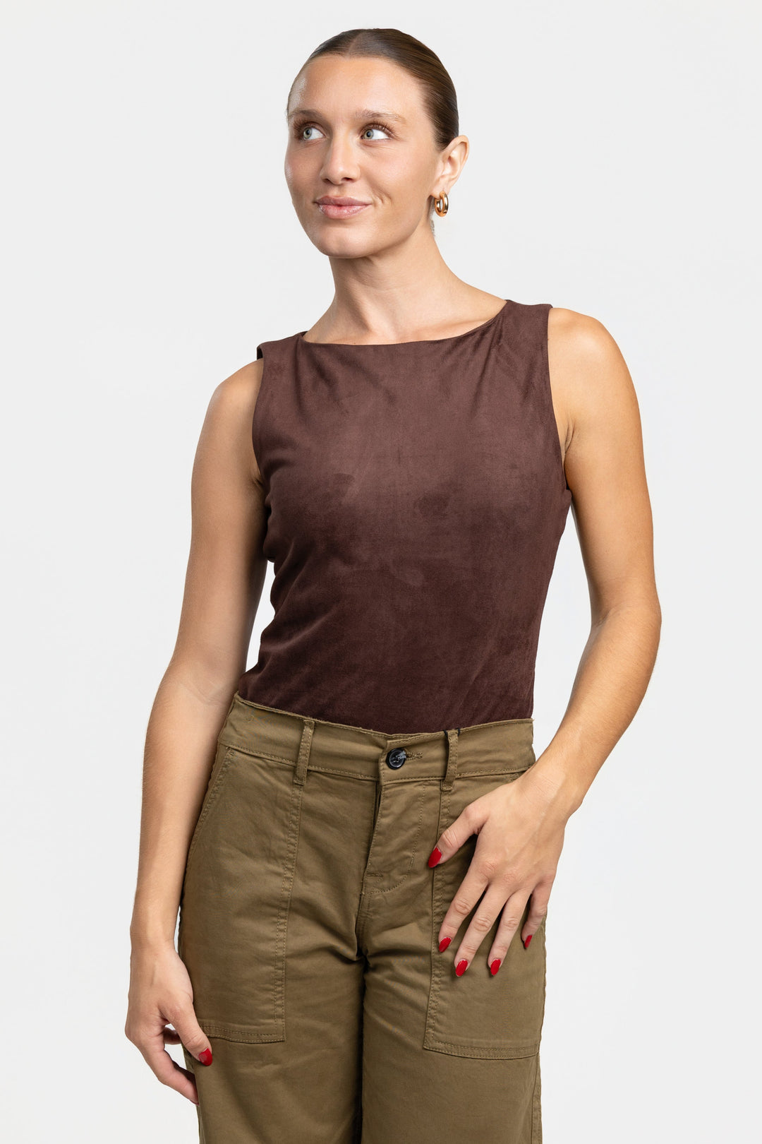 Dark Espresso Ornellia Bodysuit