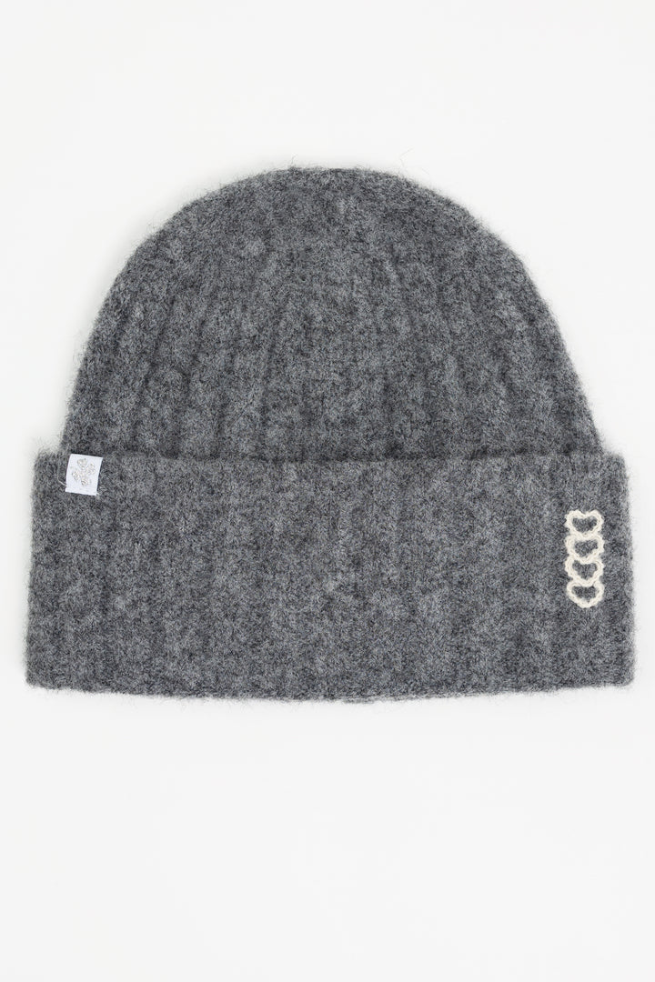 Dark Grey Knitted Hat