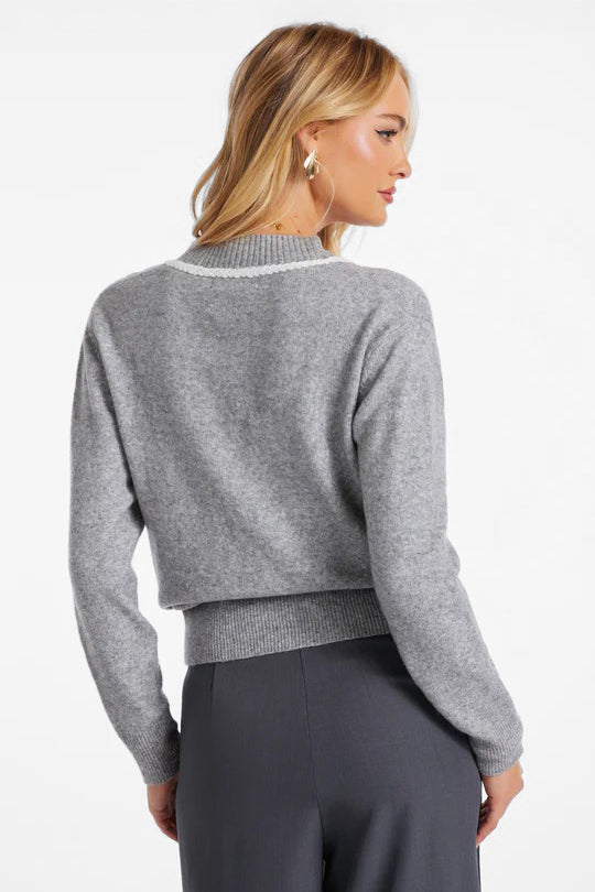Dark Heather Siene Sweater