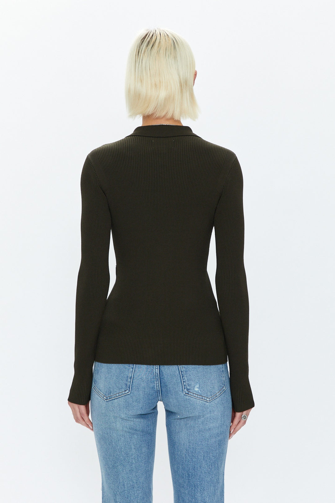 Dark Olive Keely Sweater