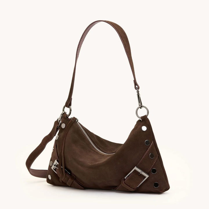Dark Brown Kyle Med Handbag