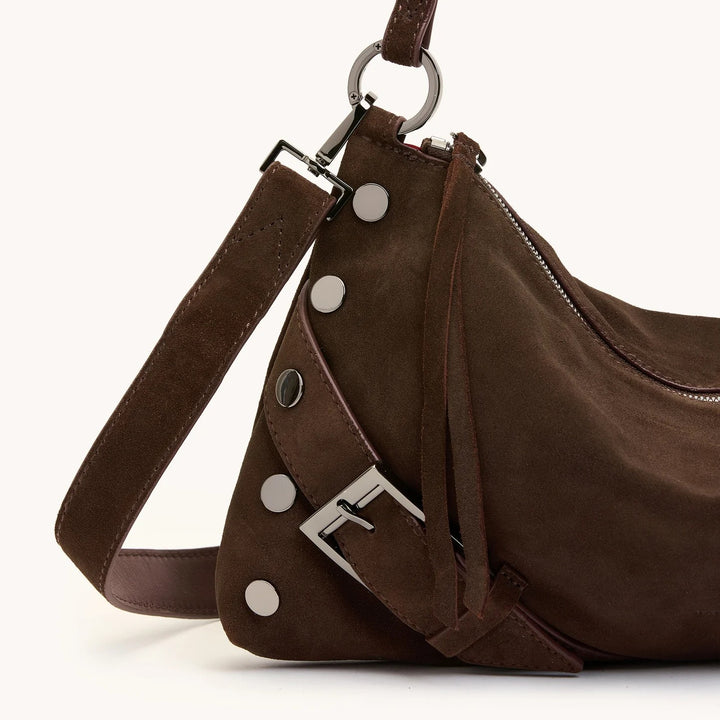 Dark Brown Kyle Med Handbag