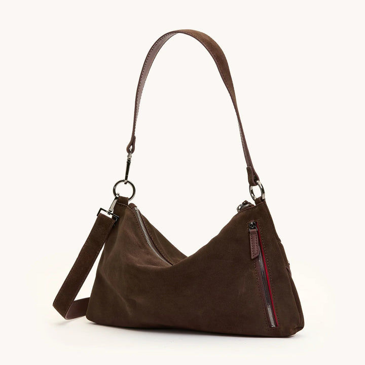 Dark Brown Kyle Med Handbag