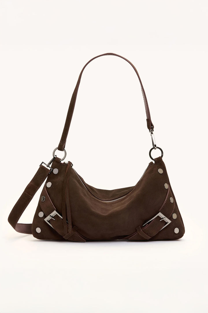 Dark Brown Kyle Med Handbag