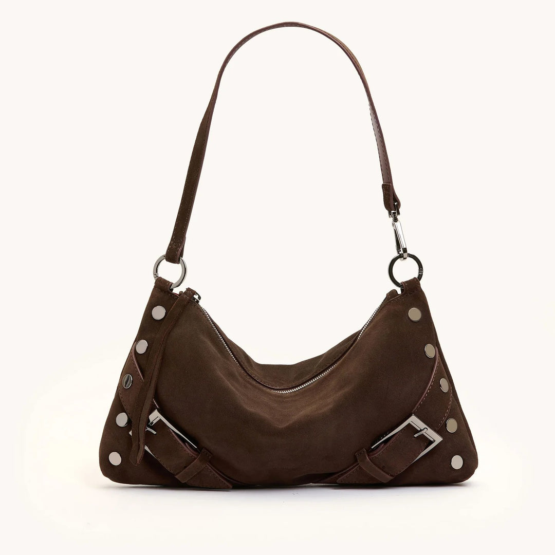Dark Brown Kyle Med Handbag
