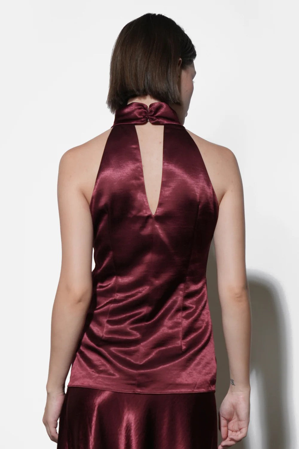 Dark Cherry Addison Top