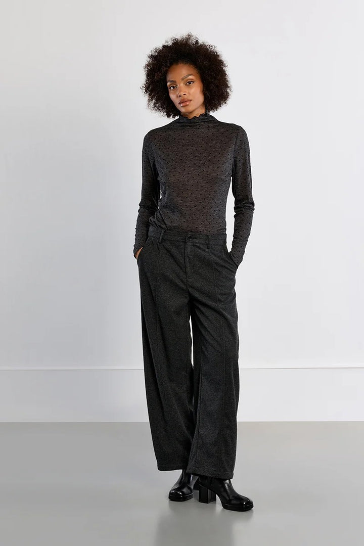 Dark Grey Woven Pant