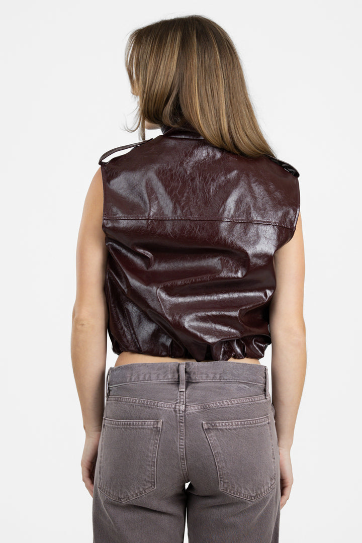 Deep Fig Luxie Vest