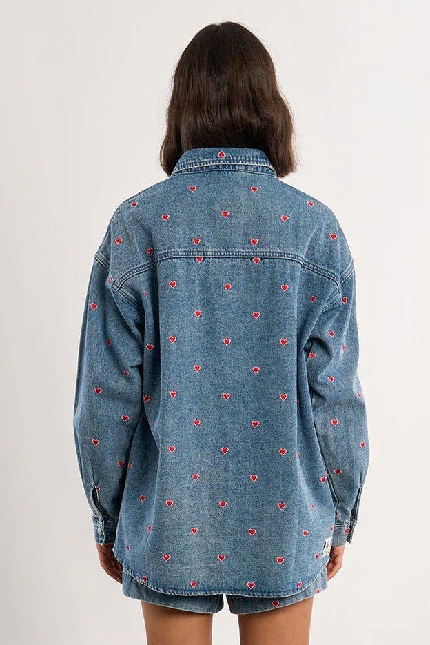 Denim Blue Overshirt