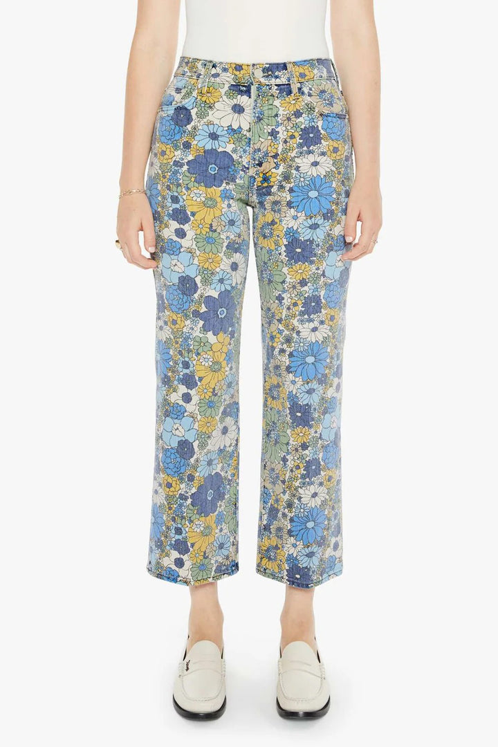 Dirtbike Flowers The Rambler Zip Ankle Jean