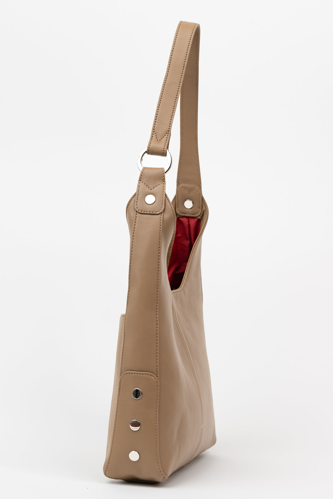 Dune Silver Tim Medium Hobo Handbag