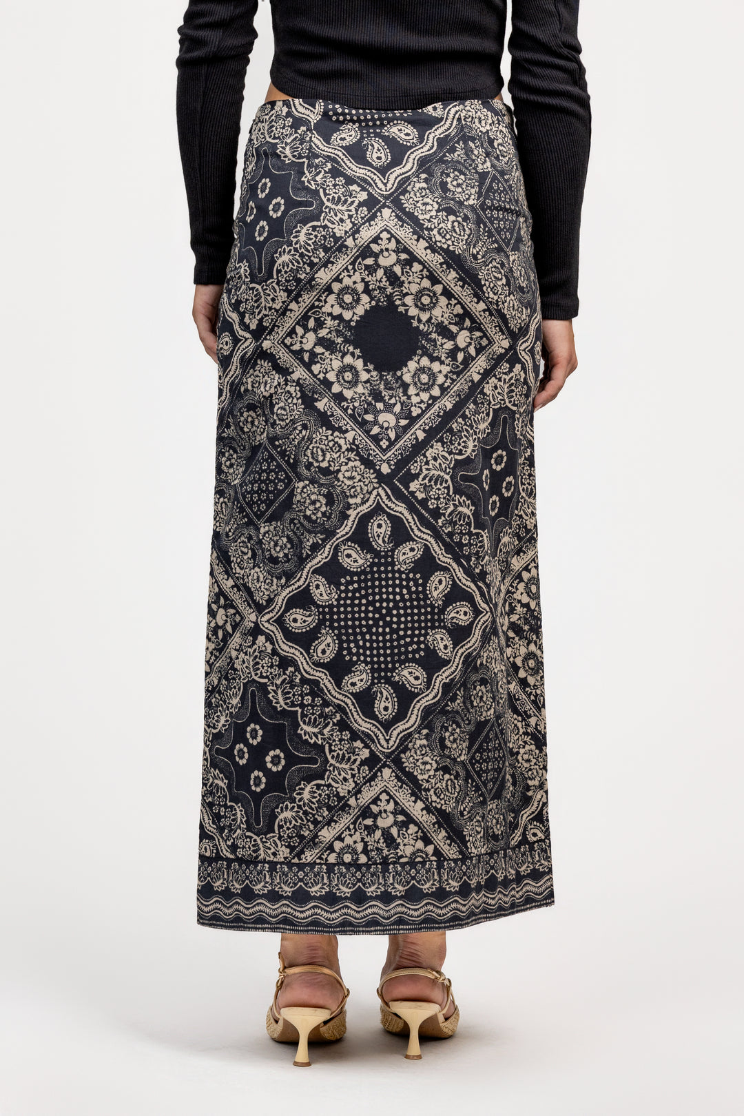 Elise Scarf Print Josie Skirt