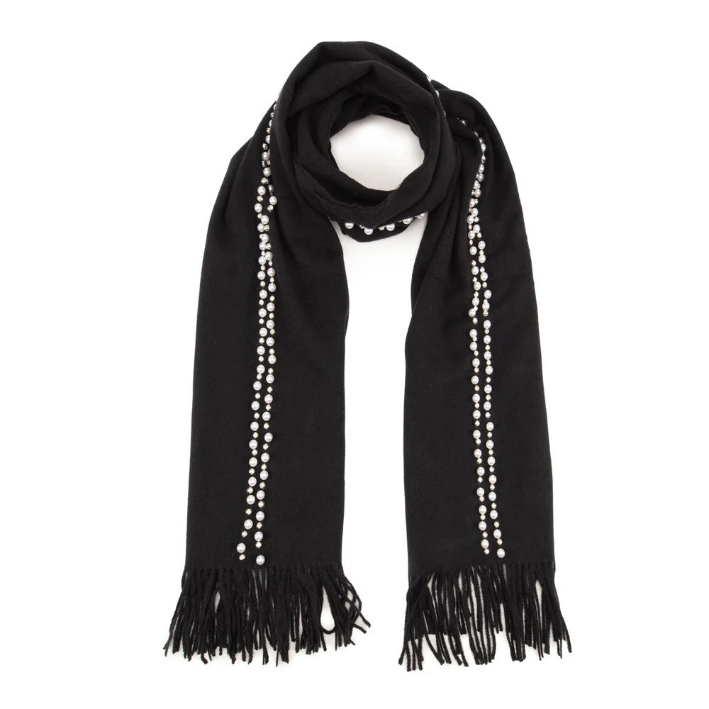 Elite Black Pearl Winter Scarf