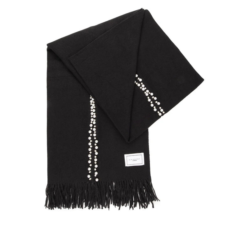 Elite Black Pearl Winter Scarf