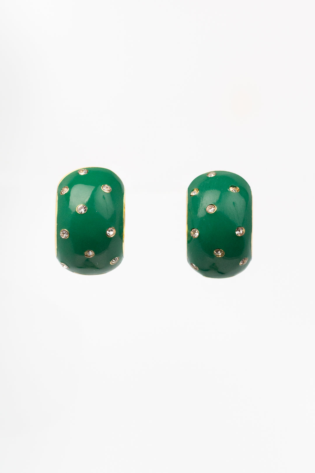 Emerald Gold Noel Shimmer Huggies