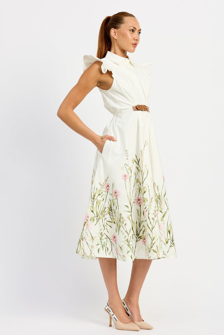 Esmeralda Sleeveless Midi Dress