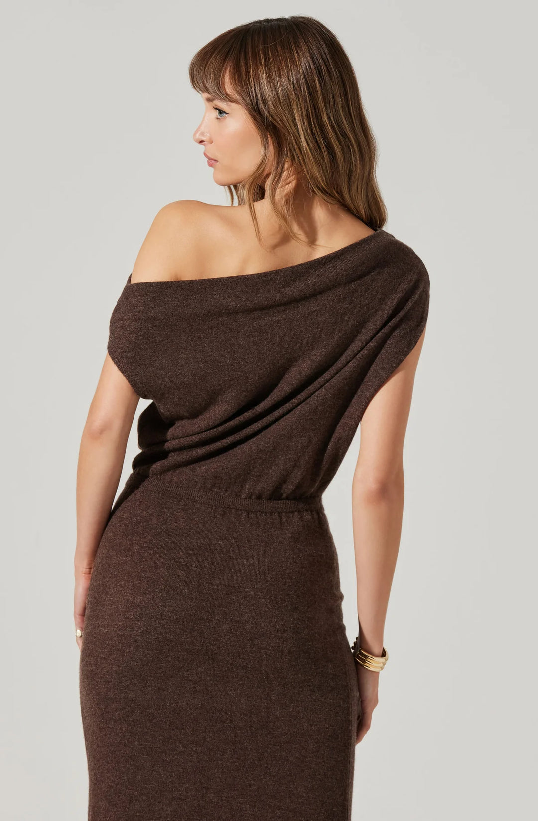 Espresso Val Midi Sweater Dress