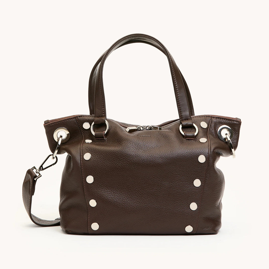 Espresso Pebble Daniel Medium Handbag