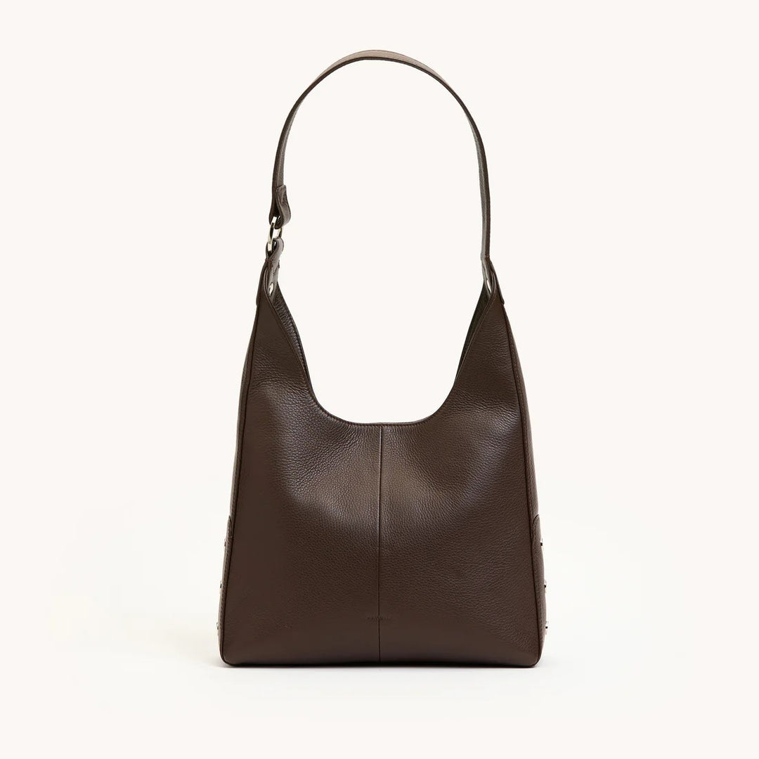 Espresso Pebble Medium Tim Handbag