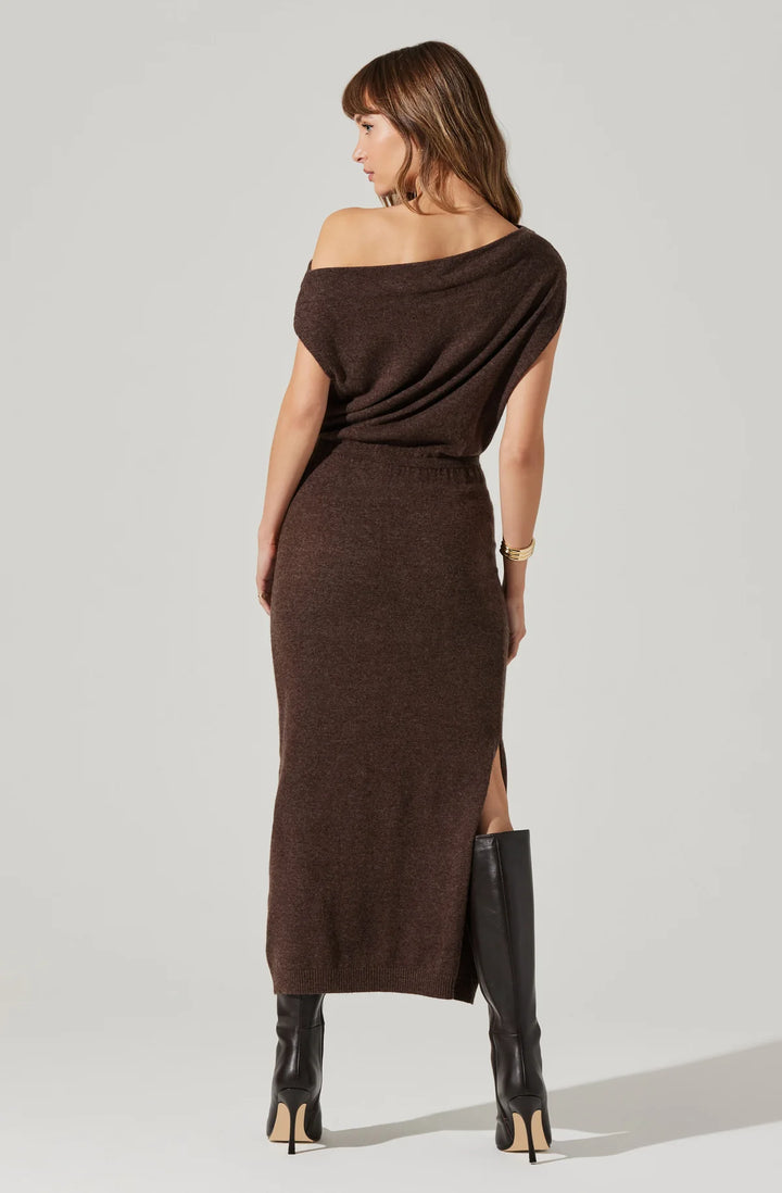 Espresso Val Midi Sweater Dress