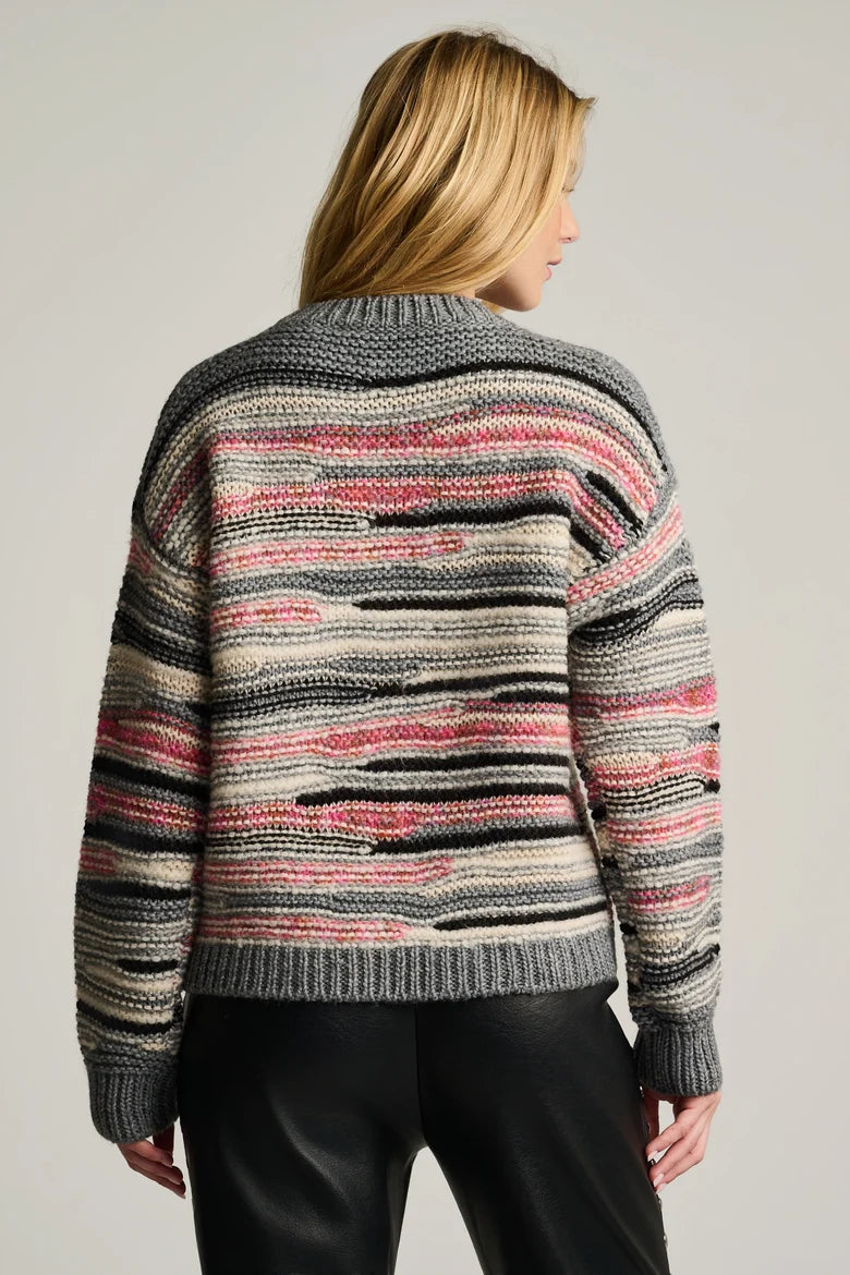 Grey Multi Fillati Sweater