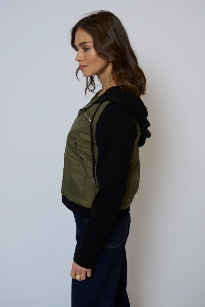 Fatigue Green Black Brady Jacket
