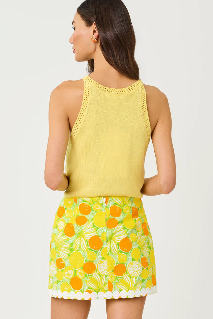 Finch Yellow Zesty Emra Sweater Tank