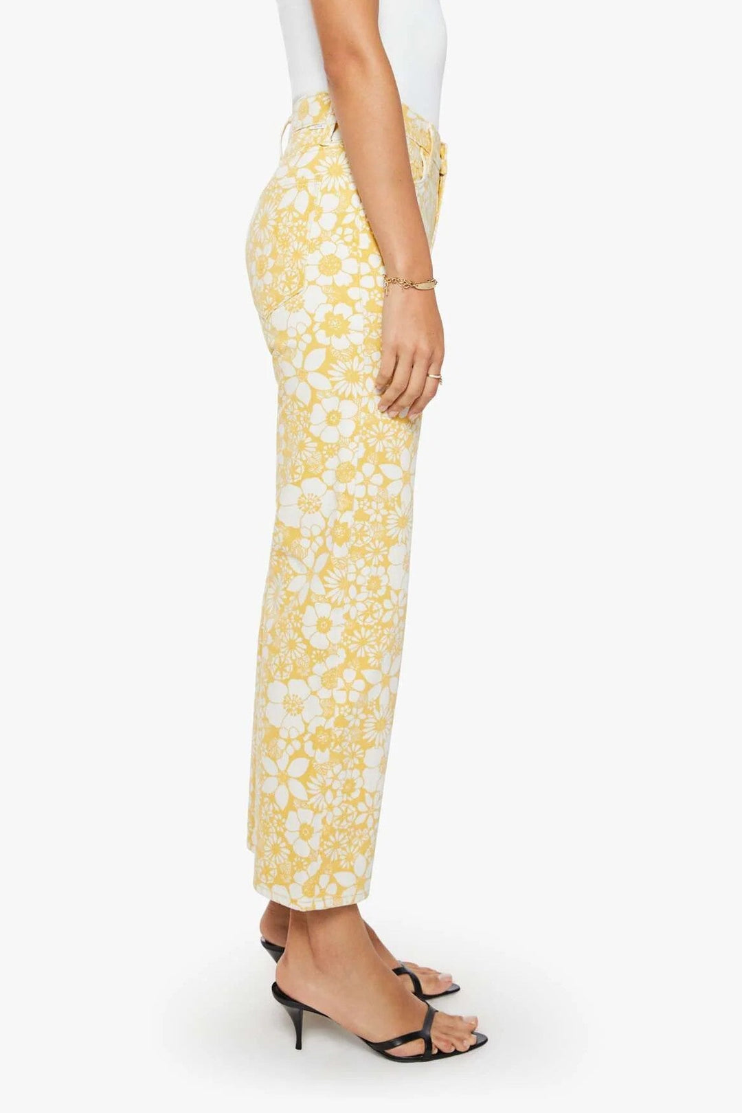 Floral Notes The Rambler Zip Ankle Jean