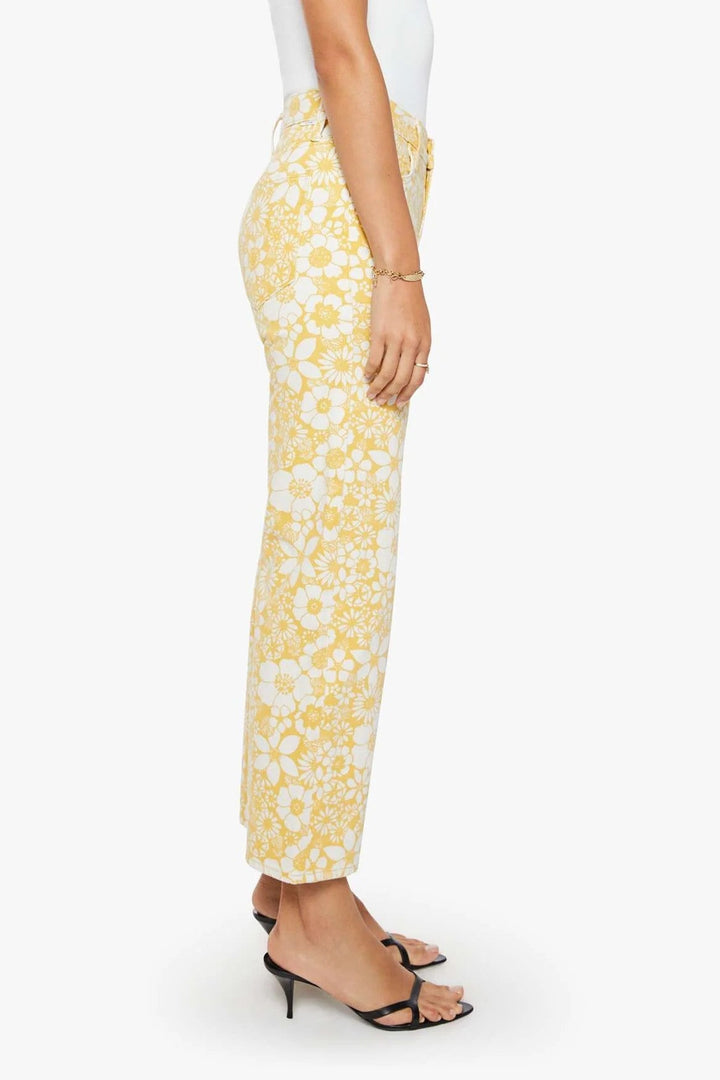 Floral Notes The Rambler Zip Ankle Jean