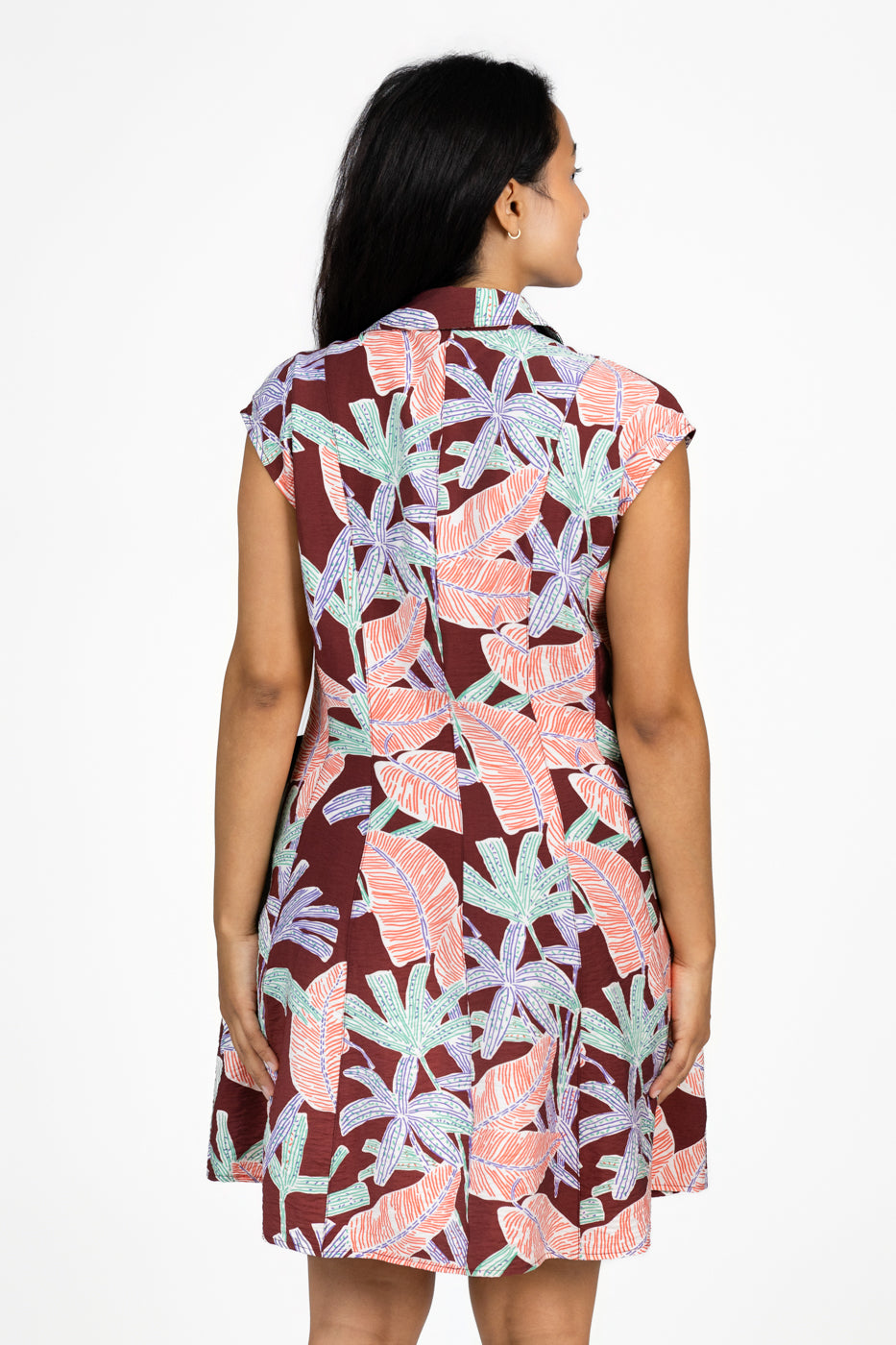 Floral Print Mini Dress