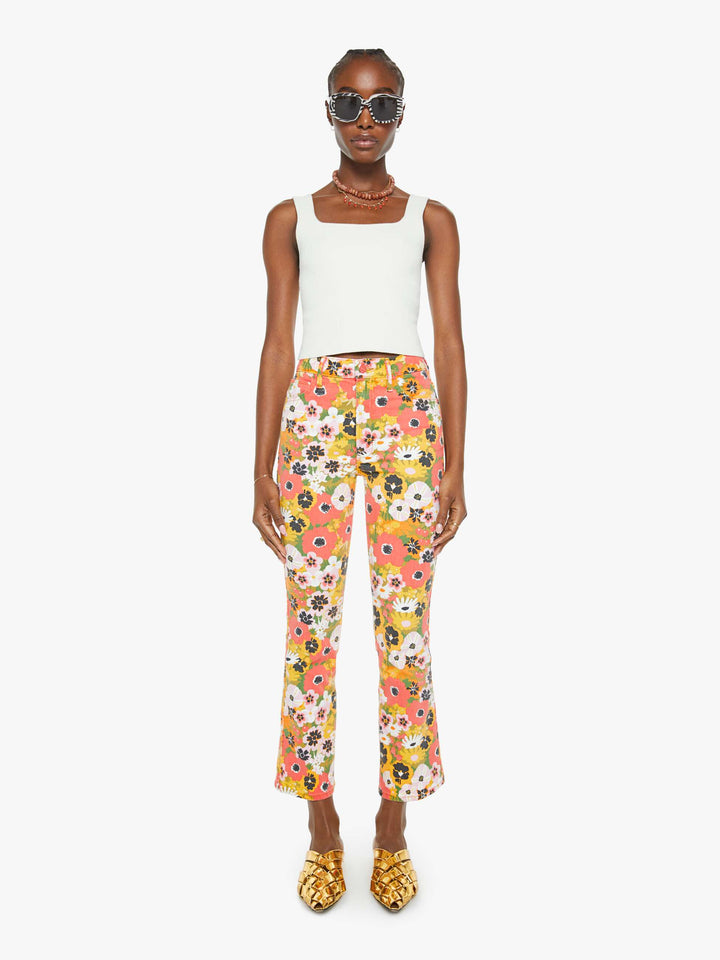 Flowers Al Fresco The Mid Rise Smokin' Double Flood Jean