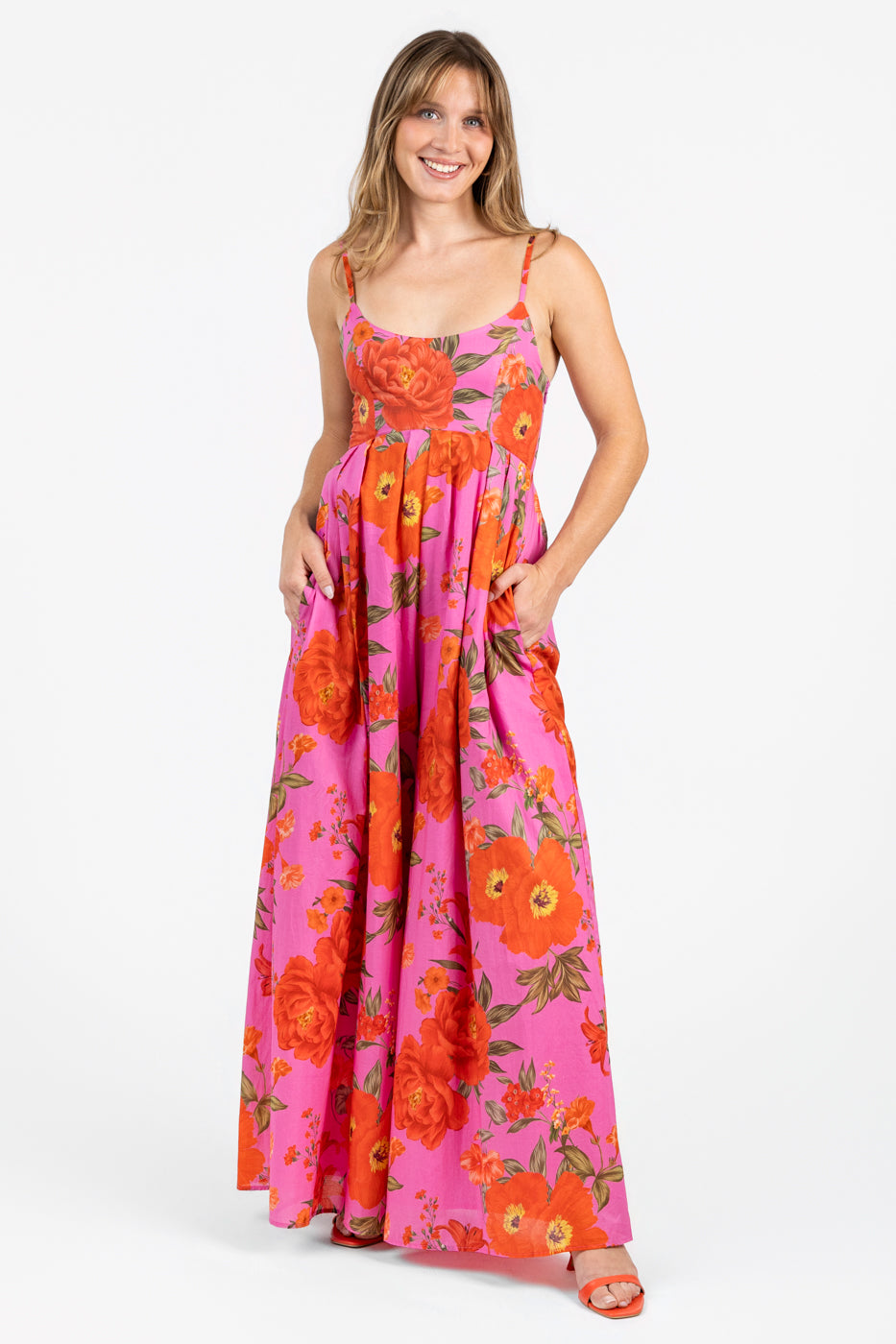 Fuchsia Multi Meena Jumpsuit