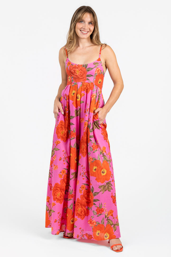 Fuchsia Multi Meena Jumpsuit