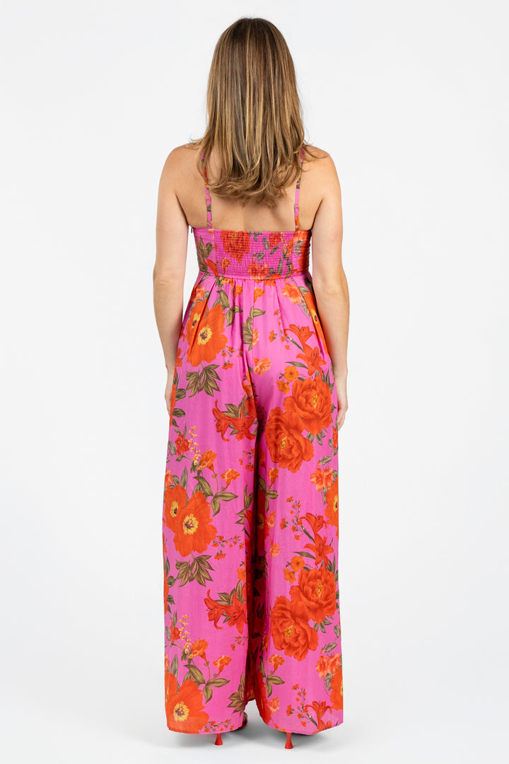 Fuchsia Multi Meena Jumpsuit