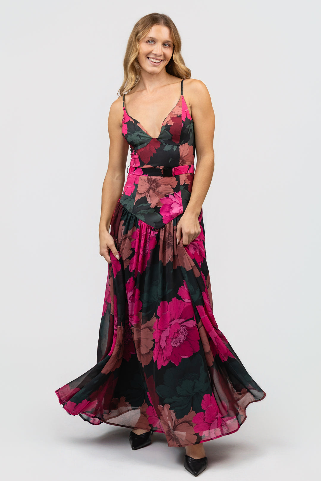 Fuchsia Multi Ruby Dress