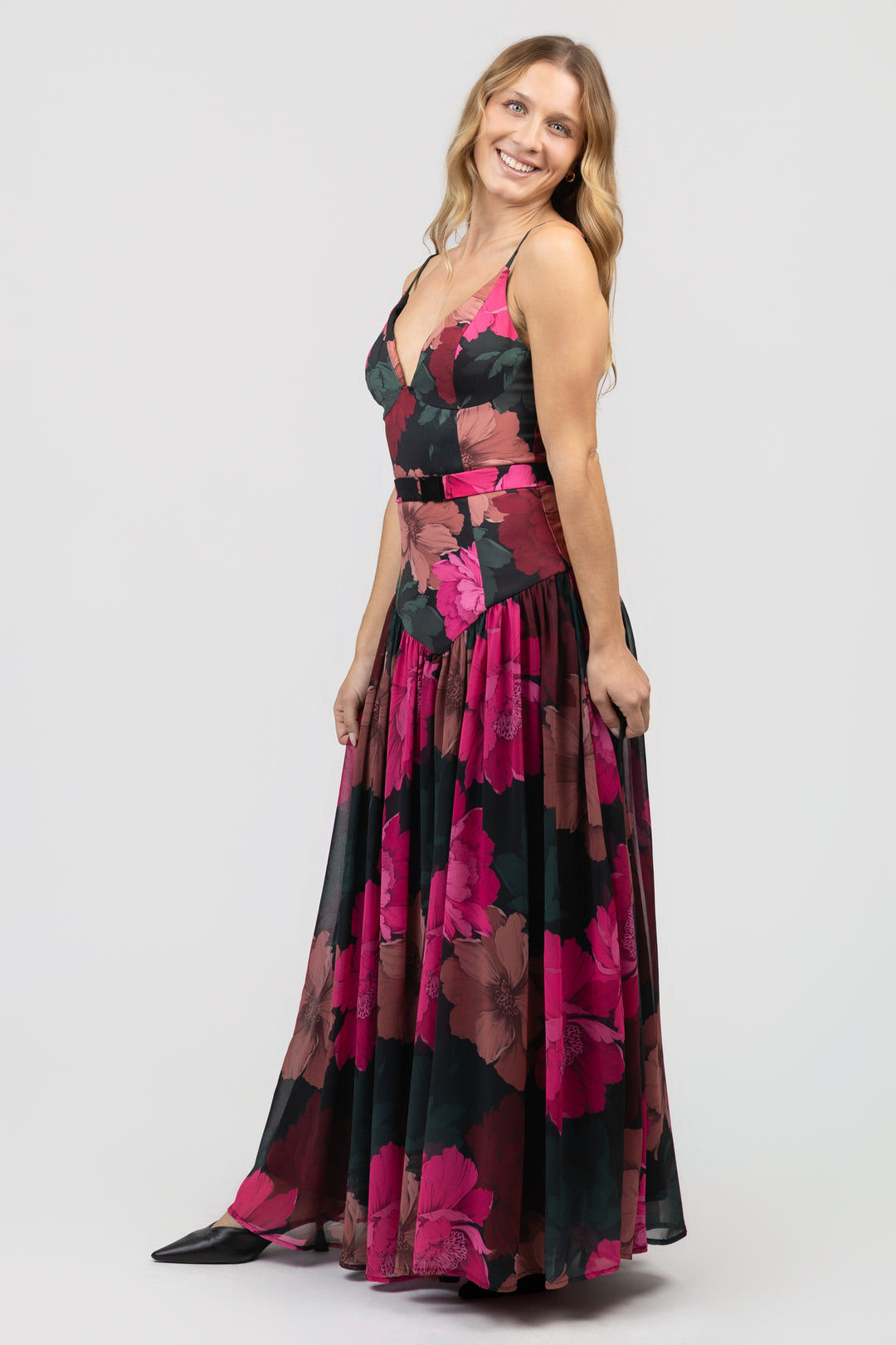 Fuchsia Multi Ruby Dress