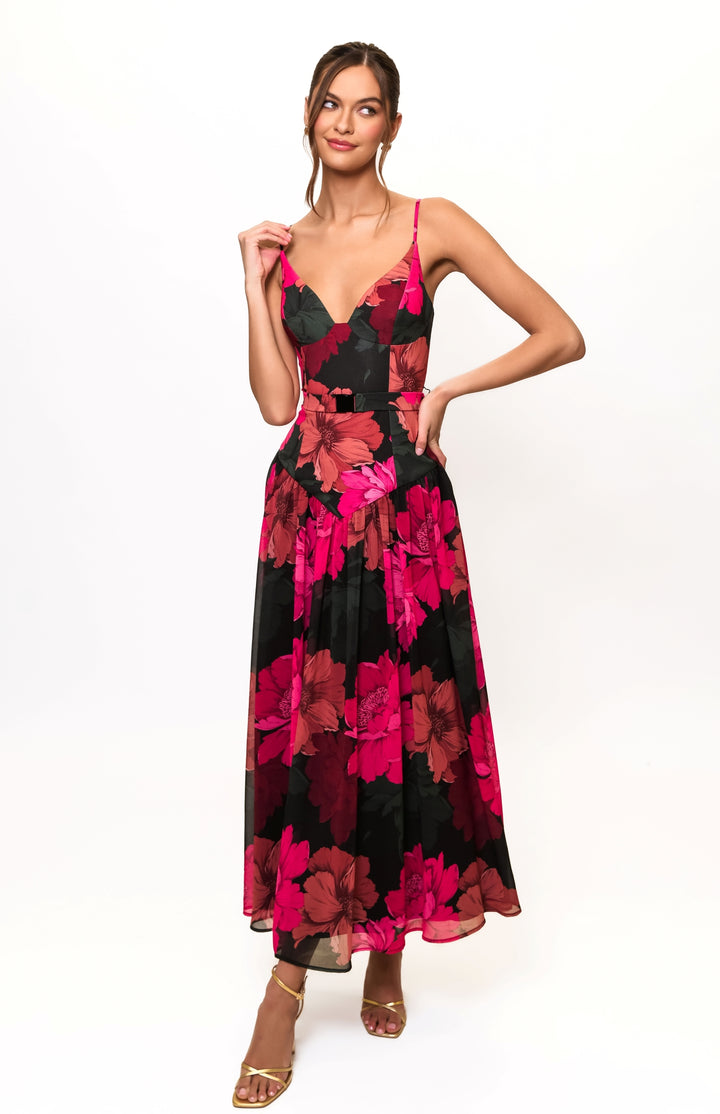 Fuchsia Multi Ruby Dress